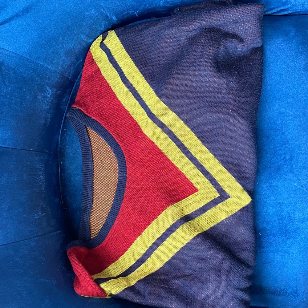 Elhoffer Design Captain Marvel crop long sleeve